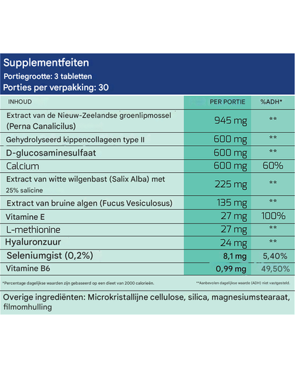 MLO Complete Care Gewrichtsondersteuning